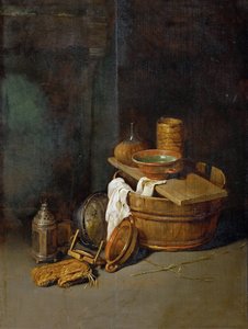 Stilleven met huishoudelijke voorwerpen