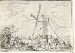 Windmolen (Landschappen met kampementen)
