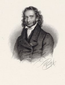 Portret van Niccolò Paganini 1782-1840, 1830