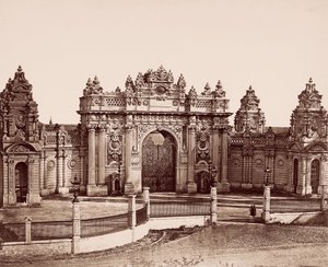 Dolmabahçe Paleis Keizerlijke Poort