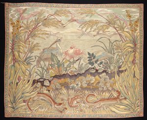Landschap met reigers door Robin Christian Andersen