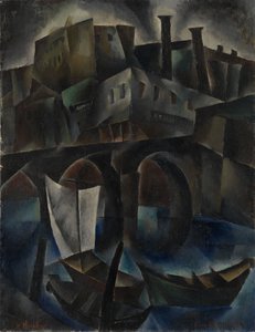 Uitzicht op Tiflis, 1919-1920