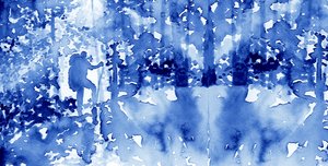 Blue Forest-wandelaar door RodMacIver