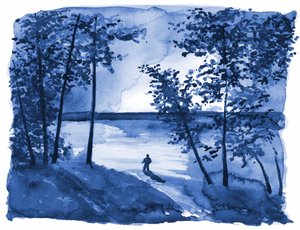 Blue Forest Lake: een oase van rust door RodMacIver
