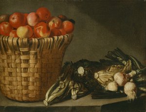 Fruitmand, Kool, Snijbiet en Uien