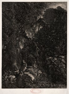 Heilige Familie met Hert, 1871