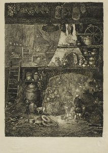 Interieur, Boerenhuis in Haute-Garonne