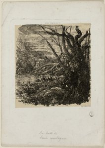 Meer in de bergen, uit Revue Fantaisiste