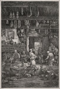 Moldavisch Interieur, 1856