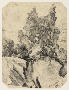 De kloof door Rodolphe Bresdin