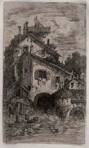 De Molen door Rodolphe Bresdin