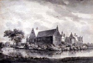 Het Kasteel van Marquette, Nederland, c.1646-47 door Roelandt Roghman