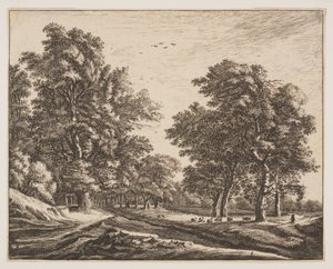 Nr. 4, uit Zes vergezichten in het Haagse bos