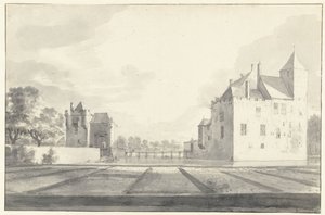 Gezicht op Huis Beverweerd, gezien vanuit het noordoosten