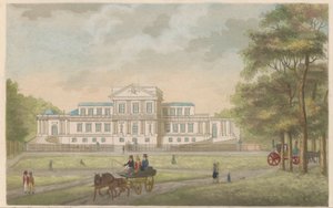 Paviljoen Welgelegen te Haarlem, ca. 1825 door Roelof van der Meulen
