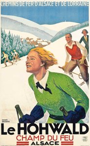 Le Hohwald, ca. 1930 (kleurenlitho)