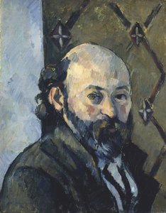 Kopie naar een Zelfportret van Cezanne, 1925 door Roger Eliot Fry