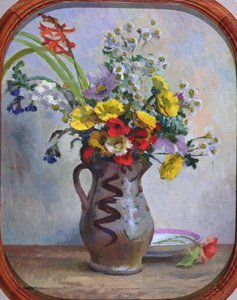 Zomerbloemen, ca.1922 door Roger Eliot Fry