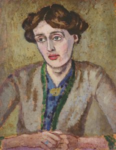 Virginia Woolf (1882-1941) door Roger Eliot Fry