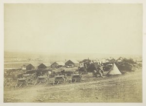 Artilleriewagens, Balaklava in de verte