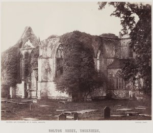 Bolton Abbey, Yorkshire, c.1857 door Roger Fenton