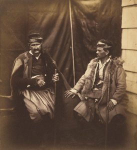 Discussie tussen twee Kroaten. door Roger Fenton