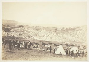 Kampement van de artillerie