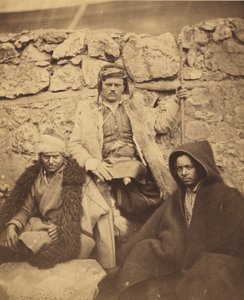 Groep Kroatische leiders. door Roger Fenton