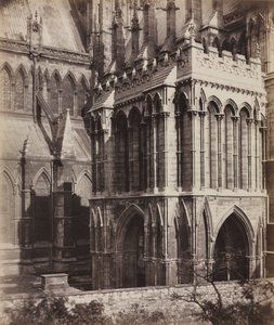 Lincoln kathedraal: De Galilee Porch, c. 1857