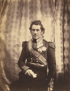 Luitenant-generaal Sir De Lacy Evans, G.C.B. door Roger Fenton