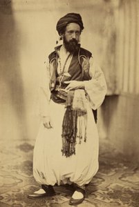 [Studie mannelijk kostuum]. door Roger Fenton