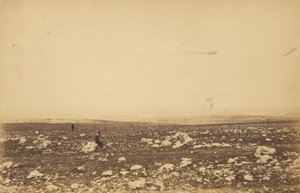 Plateau van Sebastopol IX. door Roger Fenton