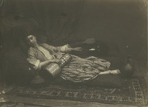 Liggende Odalisk, 1858