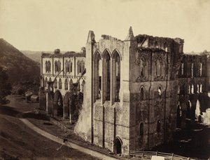 Rievaulx Abbey, het noordelijke transept