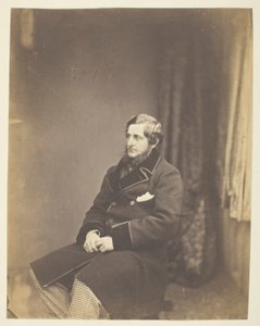 Sir J. Montagu Steele (1820-1890), militair secretaris, Krim door Roger Fenton
