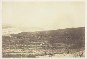 De redoute van de wacht, Inkermann door Roger Fenton