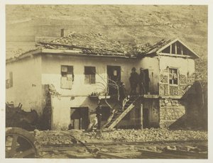 Het oude postkantoor, Balaklava door Roger Fenton