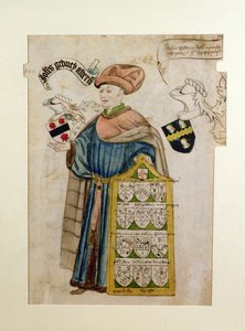 John Gedney in de gewaden van de stadswethouder, ca.1450 door Roger Leigh