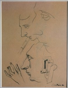 De muzikant door Roger de La Fresnaye