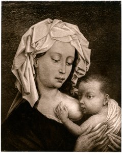 Madonna en Kind, 1927 door Rogier van der Weyden