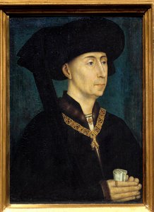 Portret van Filips III van Bourgondië, genaamd Filips de Goede door Rogier van der Weyden
