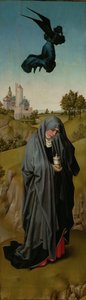 Heilige Maria Magdalena Het Kruisiging Drieluik, c. 1440