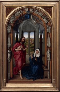 Het altaar van Onze-Lieve-Vrouw Miraflores Altar, c. 1440