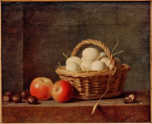 Mand met eieren door Roland Delaporte