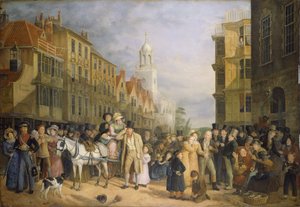 De stopzetting van de bank, ca. 1827