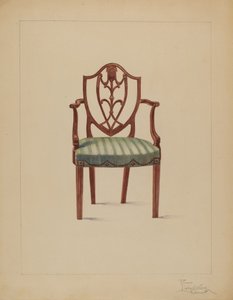 Fauteuil door Rolland Livingstone
