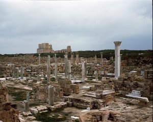 Archeologische site en Romeins theater, 2e-3e eeuw