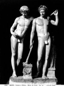 Castor en Pollux of Orestes en Pylades, groep van San Ildefonso
