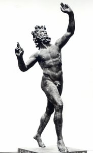 Dansende faun, uit het Huis van de Faun, Pompeii door Roman