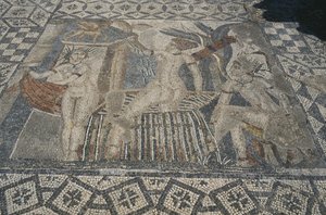 Diana en Actaeon, van de vloer van 